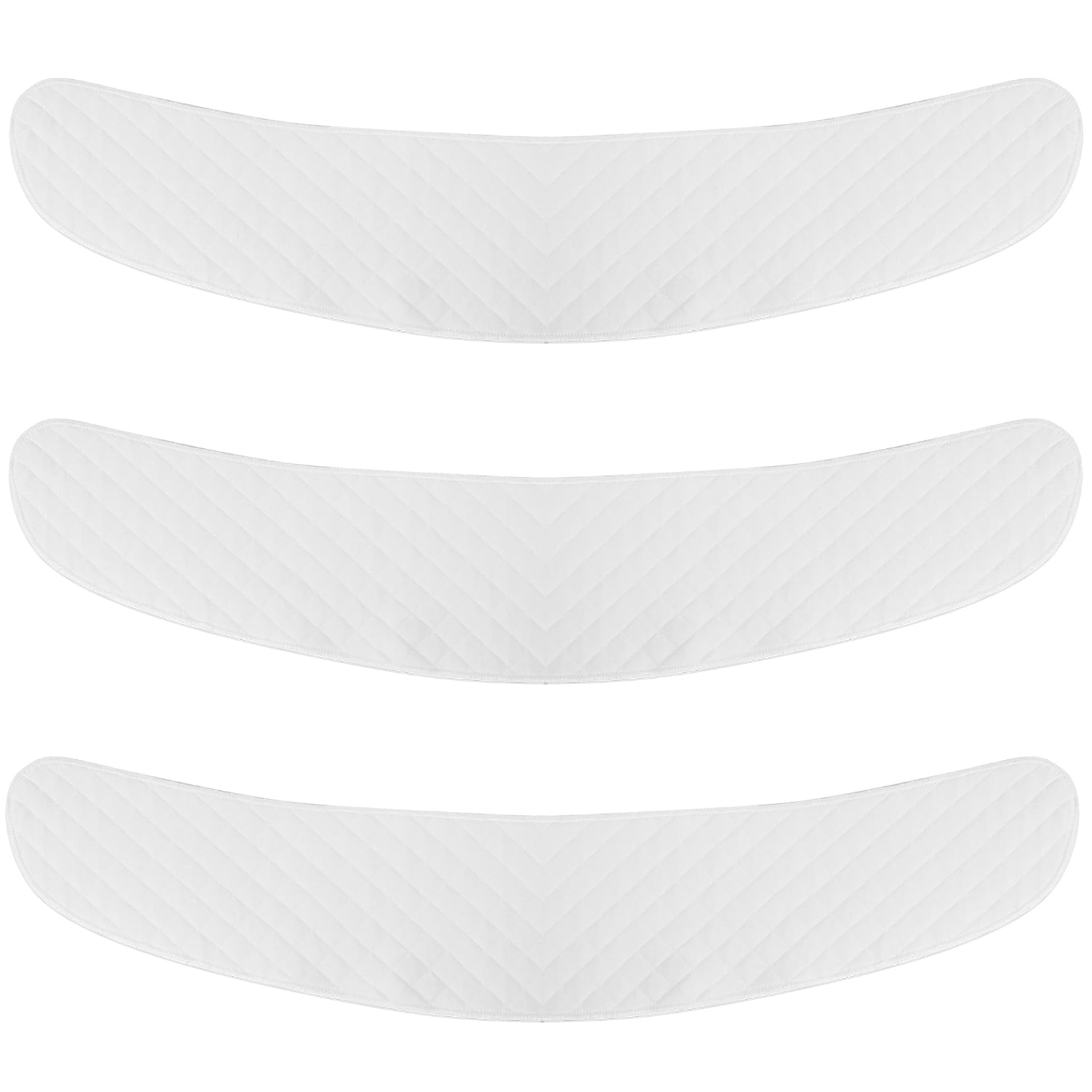 Washable Cotton Tummy Liners for Sweat Rash Plus Size Under Belly Sweat Liners Diamond Grid Cotton Pads Belly Band for Skin Rash–3PCS